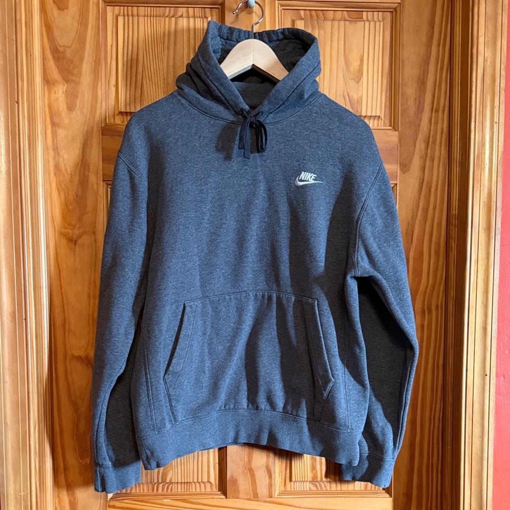 Nike Men's Charcoal Hoodie